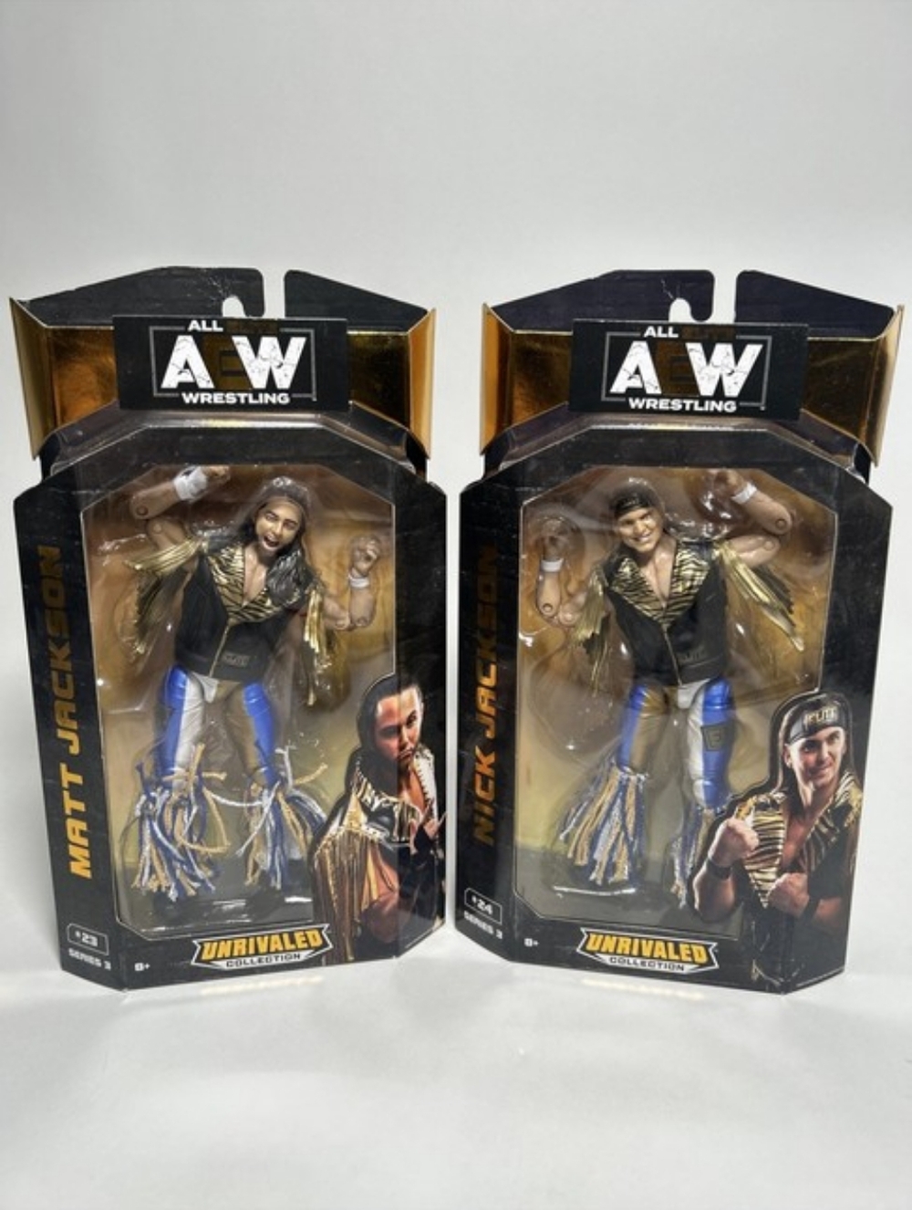 Matt Jackson Nick Jackson Young Bucks AEW Unrivaled Series 3 